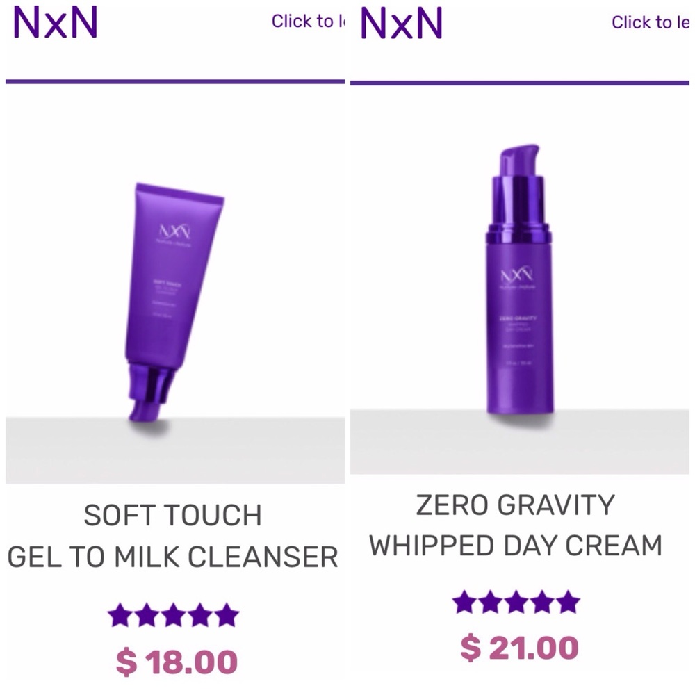 NYN Beauty Products #daycream #cleanser